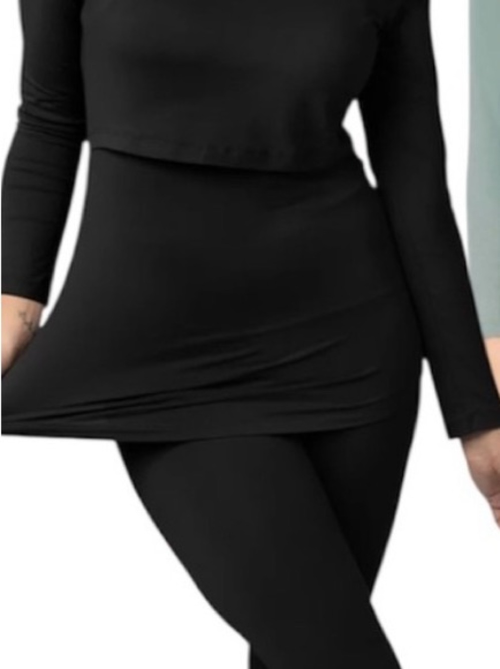 Kindred Bravely Black nursing Two-Piece Lounge Set